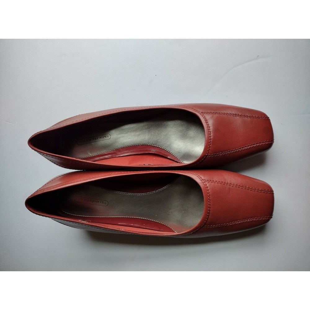 Easy Spirit Anti-Gravity Women's Tan Leather upper Shoes Sz 9 1/2 M.